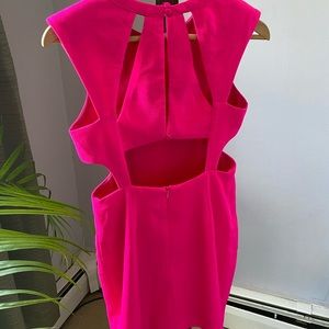 Hot Pink formal dress
